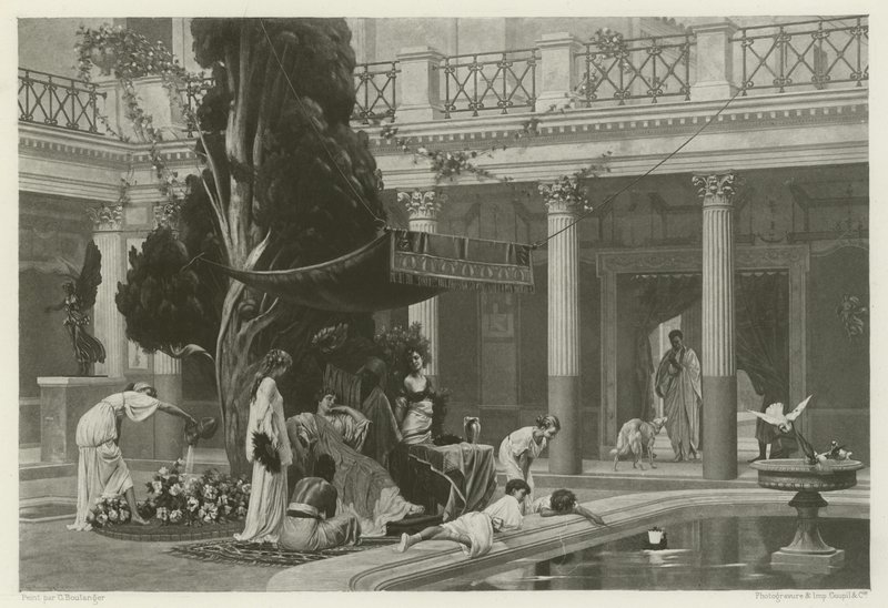 Inntoget av Charles V i Antwerpen (gravyr) av German School