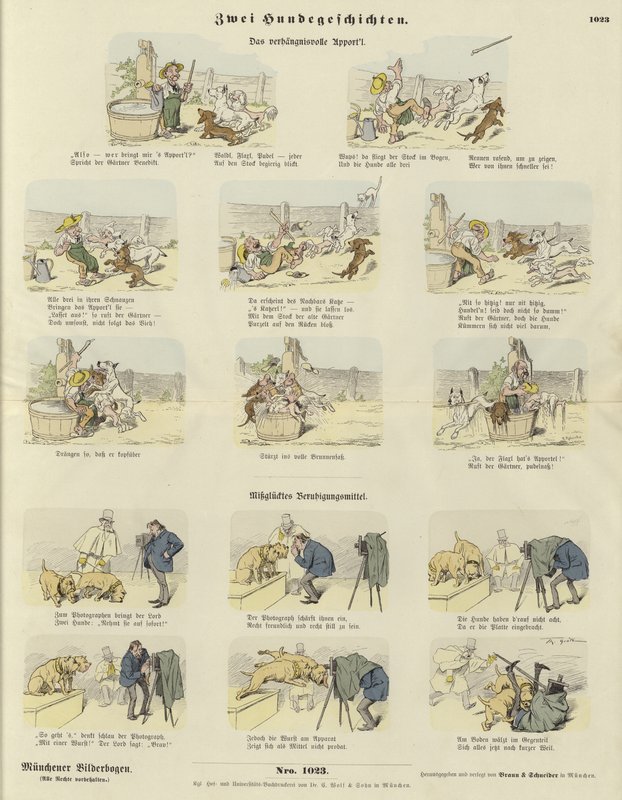 To hundehistorier av German School