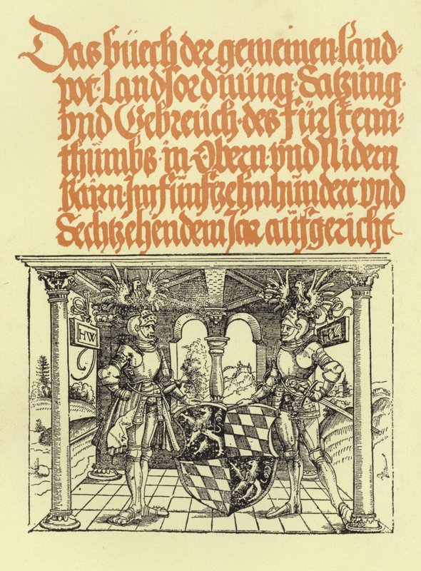 Tresnitt fra Bairish Landplot av German School