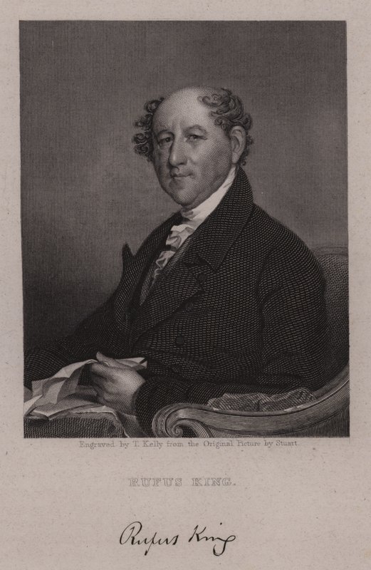 Rufus King , amerikansk advokat, politiker og diplomat av Gilbert Stuart