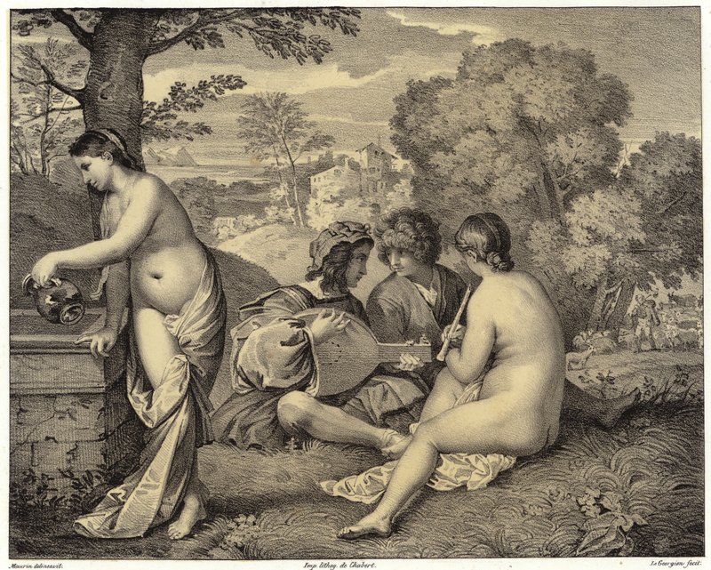 Countrykonserten av Giorgione 147778 1510 after Giorgione 147778 1510 after