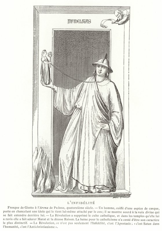 Utroskap av Giotto di Bondone