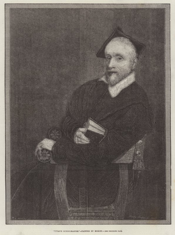 Titians skolemester av Giovanni Battista Moroni