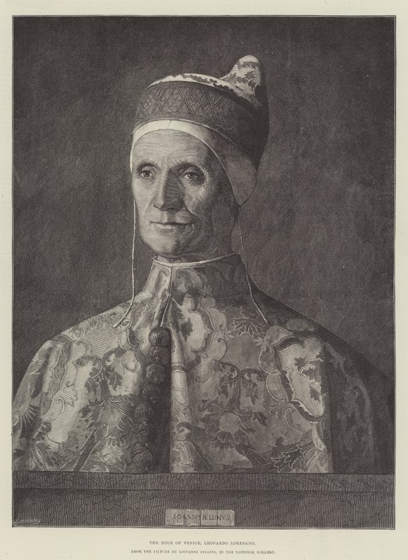 Dogen av Venezia, Leonardo Loredano, i Nasjonalgalleriet av Giovanni Bellini