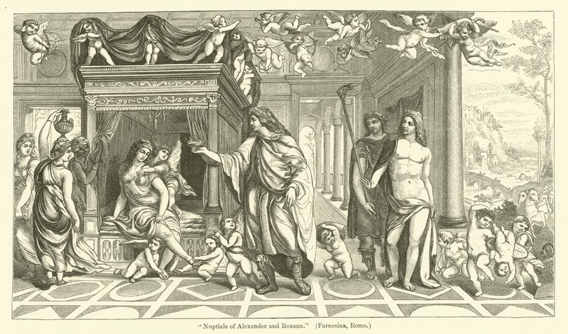 Bryllup av Alexander og Roxana av Giovanni Antonio Bazzi Sodoma