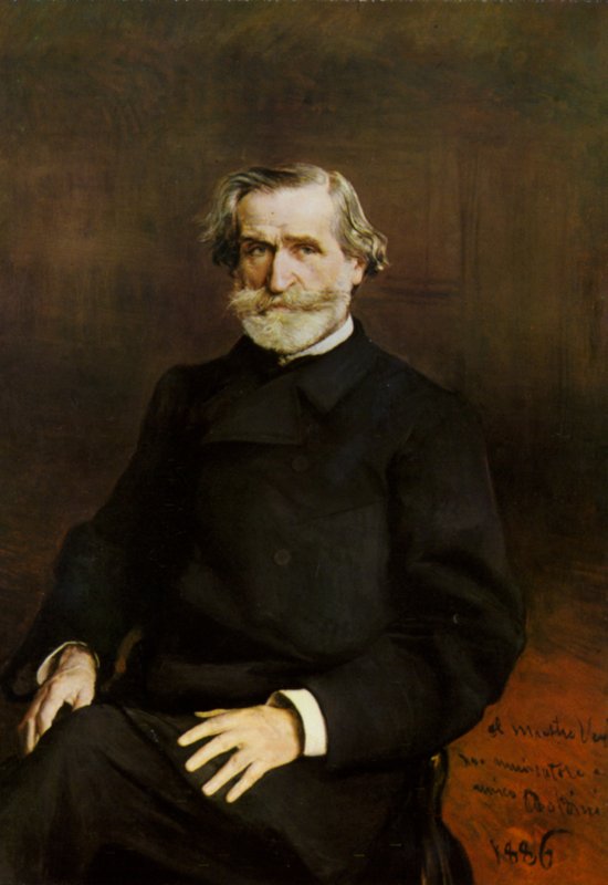 Portrett av Giuseppe Verdi av Giovanni Boldini