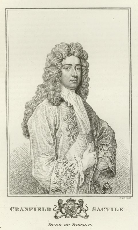 Cranfield Sacvile, hertug av Dorset av Godfrey Kneller