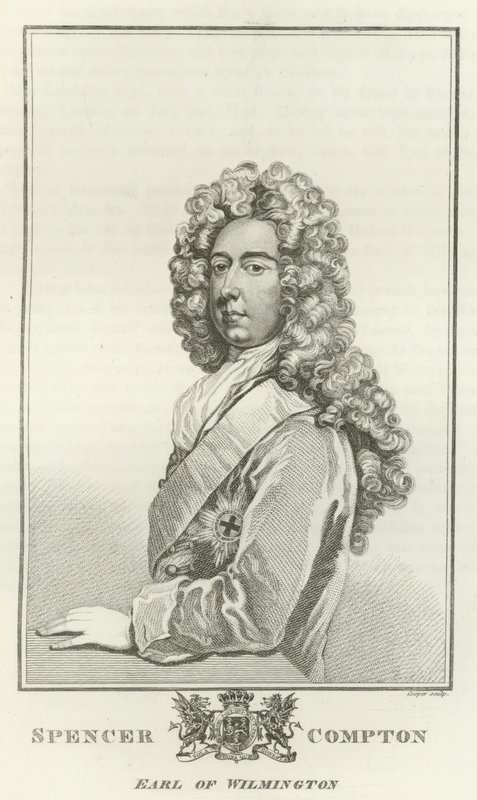 Spencer Compton, jarl av Wilmington av Godfrey Kneller