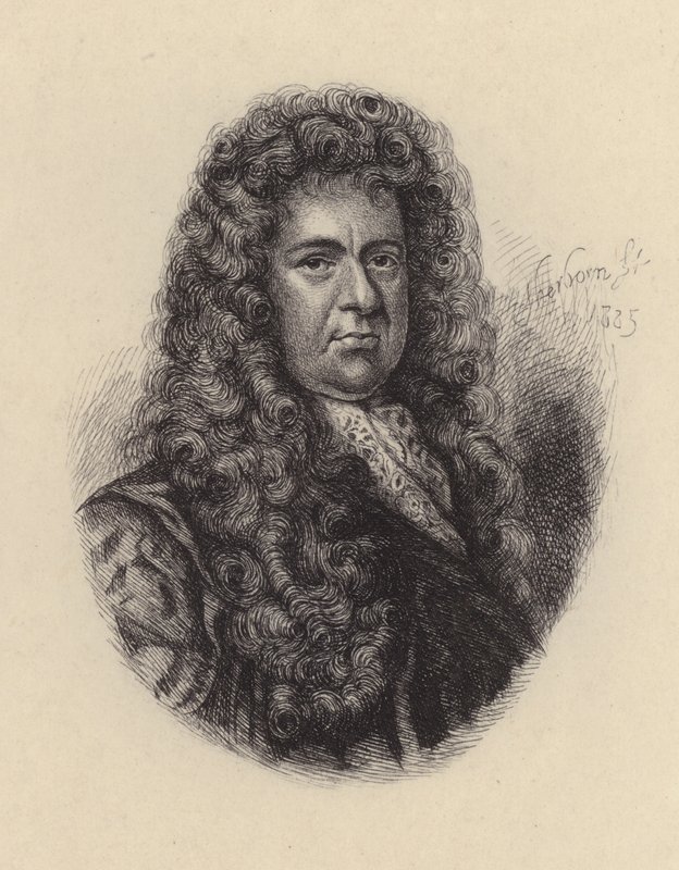 Samuel Pepys , engelsk politiker og dagbok (etsing) av Godfrey (after) Kneller