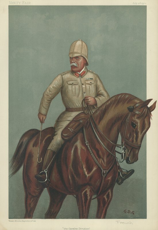 General John Denton Pinkstone French av Godfrey Douglas Giles