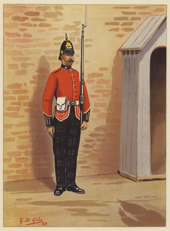 Den 25., Kings Own Scottish Borderers av Godfrey Douglas Giles