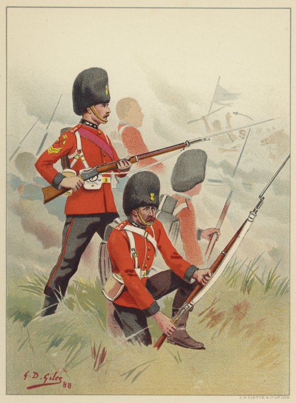 Den 87., Princess Victorias (Royal Irish Fusiliers) av Godfrey Douglas Giles