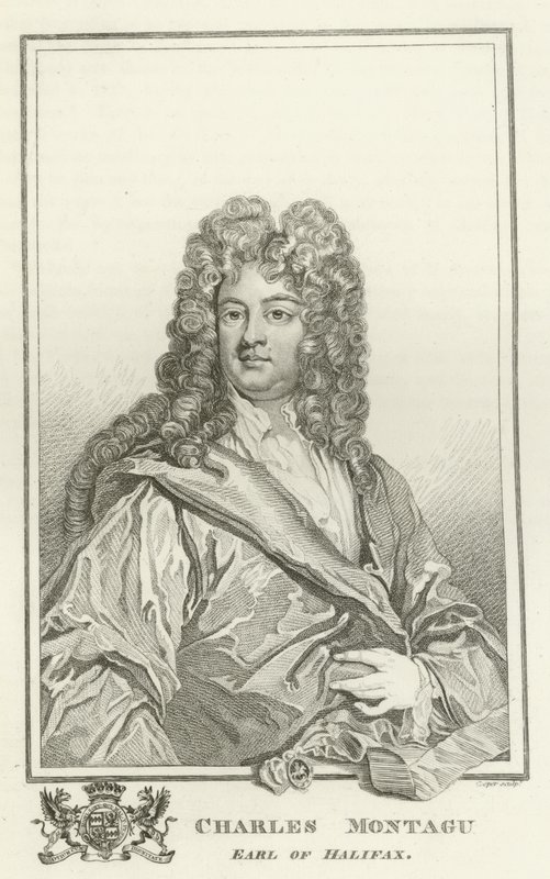 Charles Montagu, jarl av Halifax av Godfrey Kneller