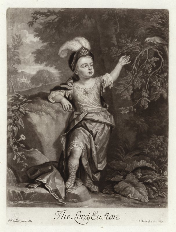 Portrett av Charles Fitzroy av Godfrey Kneller