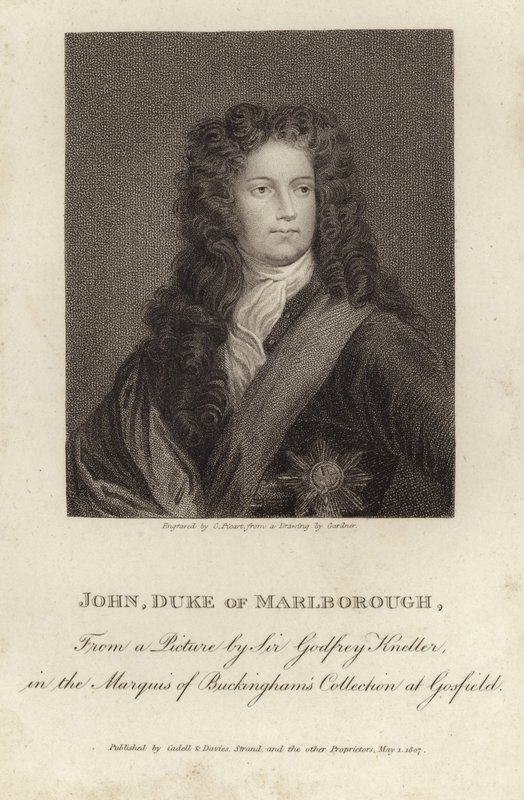 Portrett av John Churchill, hertug av Marlborough av Godfrey Kneller