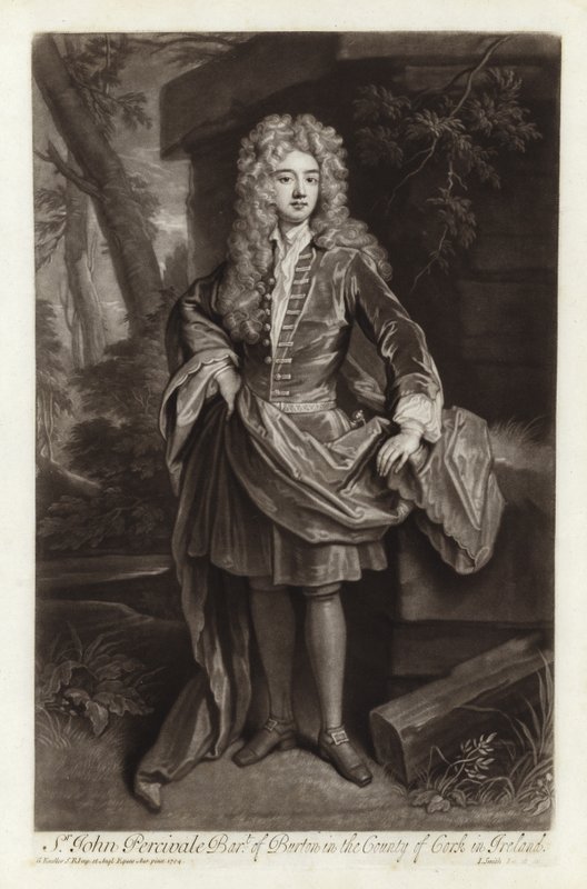Portrett av Sir John Percivale av Godfrey Kneller