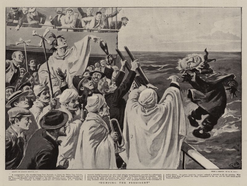 Dumper presidenten av Gordon Frederick Browne