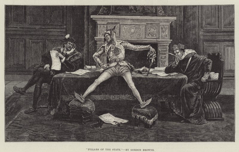 Statens søyler av Gordon Frederick Browne