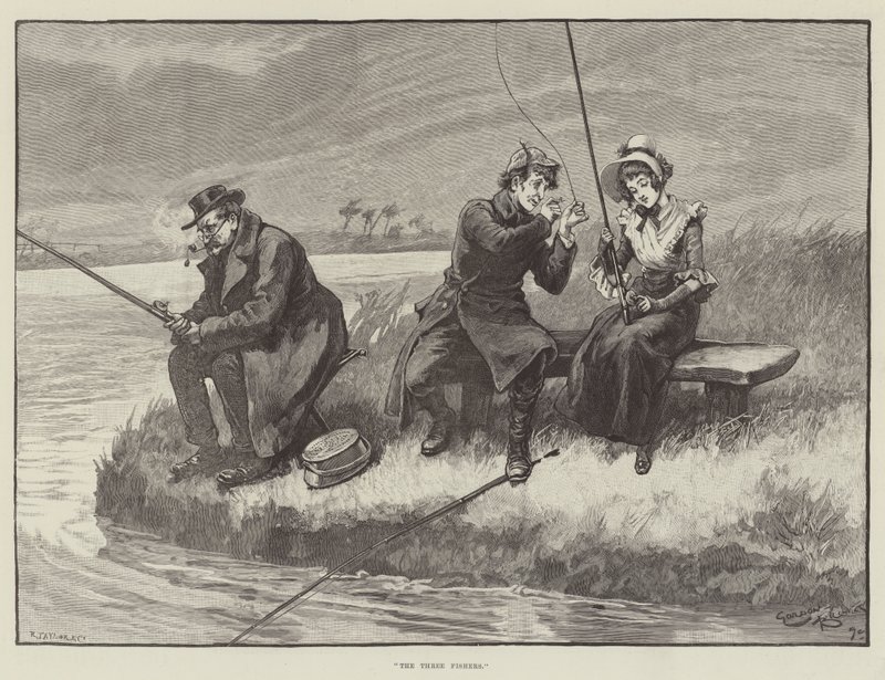 De tre fiskerne av Gordon Frederick Browne