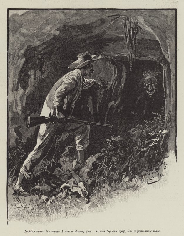 Uma, eller The Beach of Falesa, av Robert Louis Stevenson av Gordon Frederick Browne