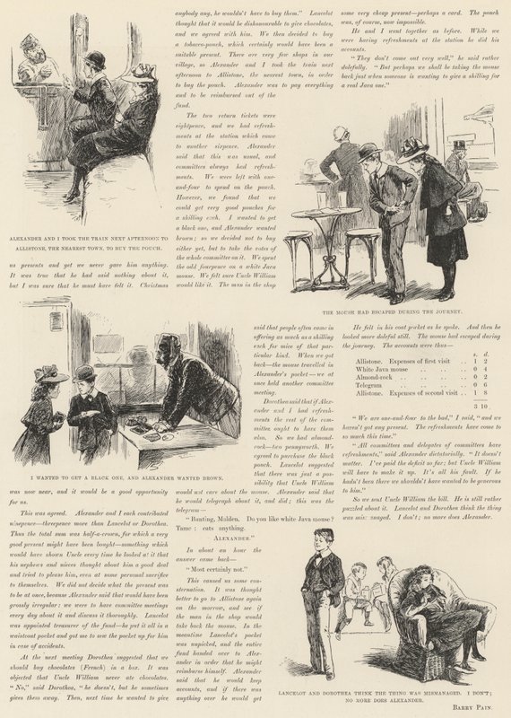 Onkel Williams gave, av Barry Pain av Gordon Frederick Browne