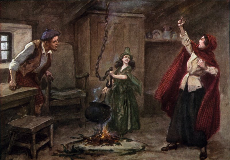Illustrasjon for The Tale of the Cauldron av Gordon Frederick after Browne