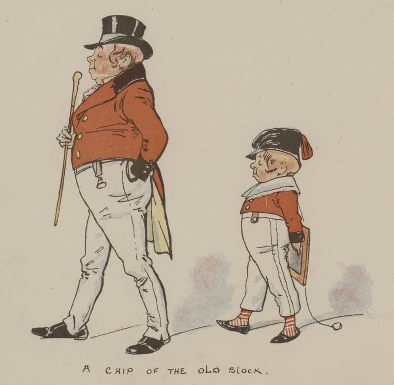 En brikke av den gamle blokken av Gordon Frederick Browne