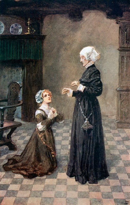 Begynte å be syndelig til henne om tilgivelse av Gordon Frederick Browne