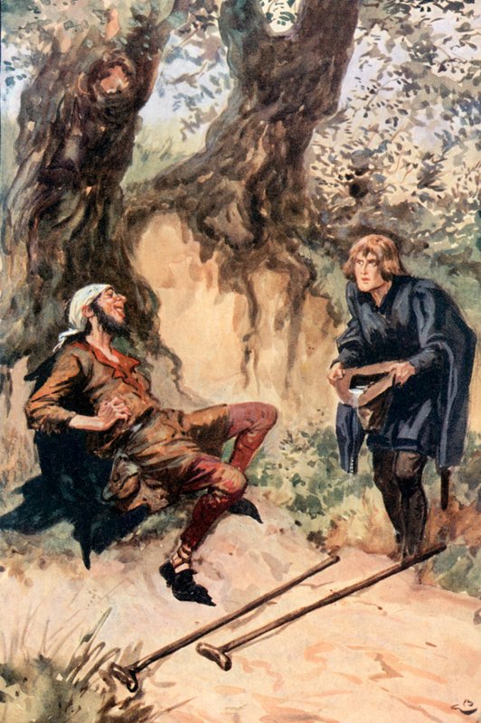 "Come, Bon Bec, av Thy White Gills, I have not Forgotten my Trade" av Gordon Frederick Browne