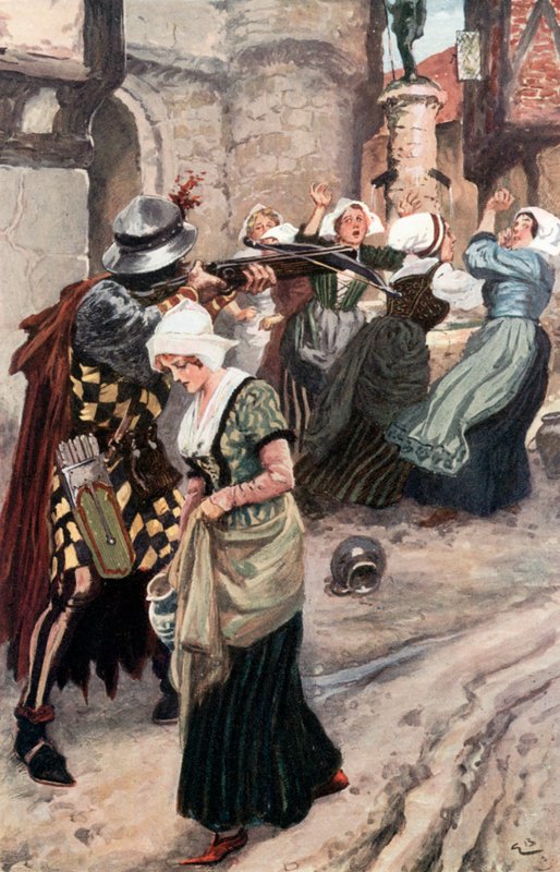 Denys tok ned armbrøsten og lot som han skjøt dem av Gordon Frederick Browne