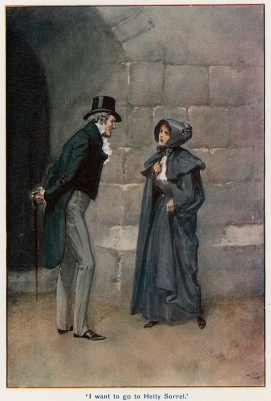 Illustrasjon for Adam Bede av Gordon Frederick Browne