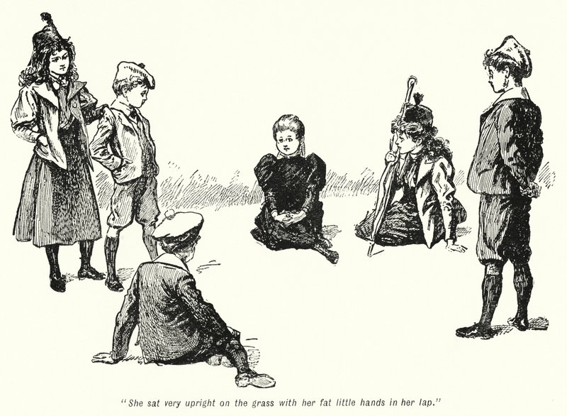 Illustrasjon for The Story of the Treasure Seekers av E Nesbit (litho) av Gordon Frederick Browne