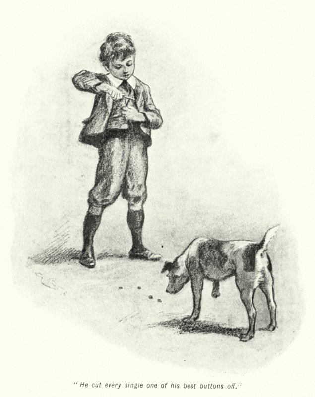 Illustrasjon for The Story of the Treasure Seekers av E Nesbit (litho) av Gordon Frederick Browne