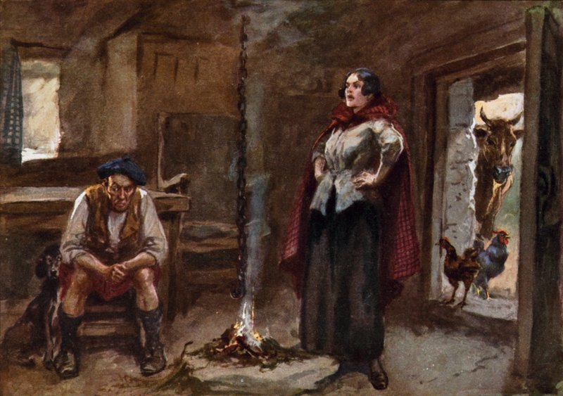 Illustrasjon for The Tale of the Cauldron av Gordon Frederick Browne