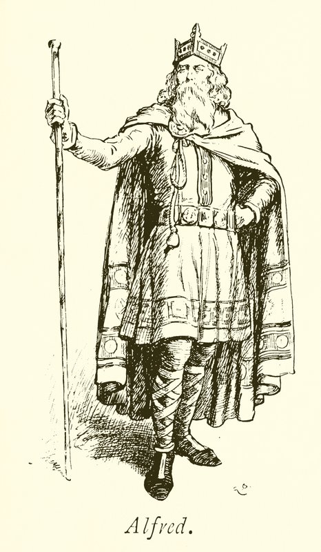 Kong Alfred den store av Gordon Frederick Browne