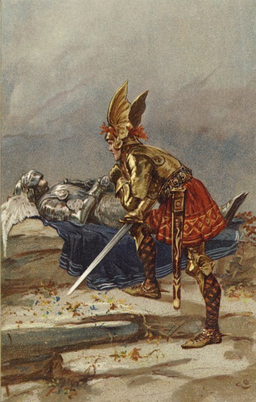 Sigurd sa til seg selv at uansett hva han måtte se på ansiktet (chromolitho) av Gordon Frederick Browne