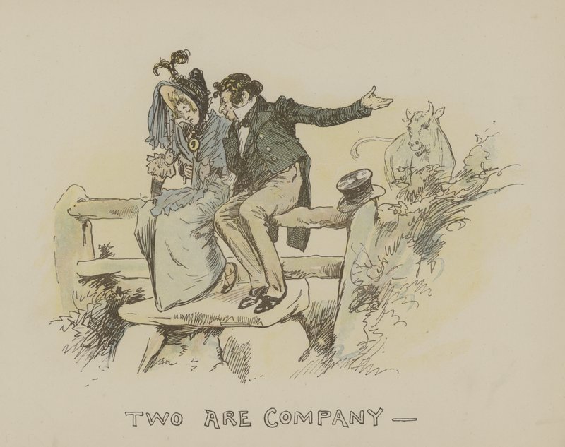To er selskap, treere en mengde av Gordon Frederick Browne
