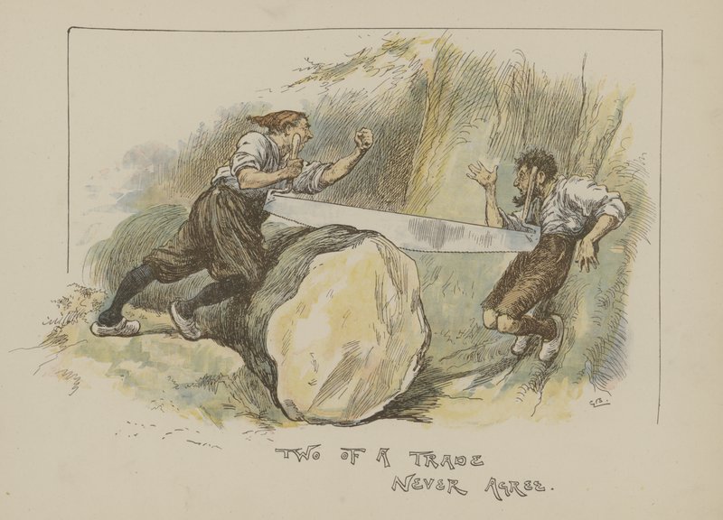 To av en handel blir aldri enige av Gordon Frederick Browne
