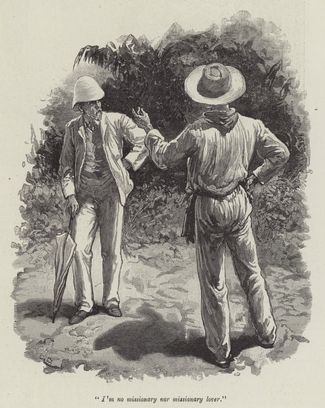 Uma, eller The Beach of Falesa, av Robert Louis Stevenson av Gordon Frederick Browne