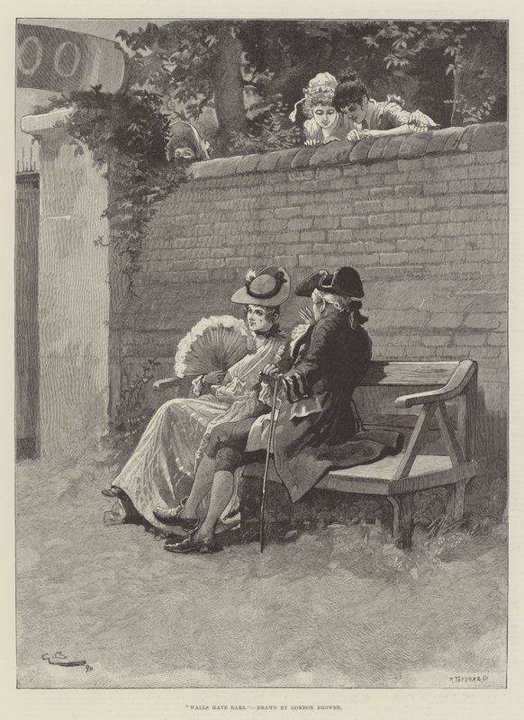 Vegger har ører av Gordon Frederick Browne