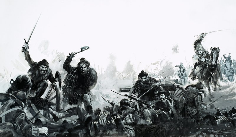 Slaget ved Culloden av Graham Coton