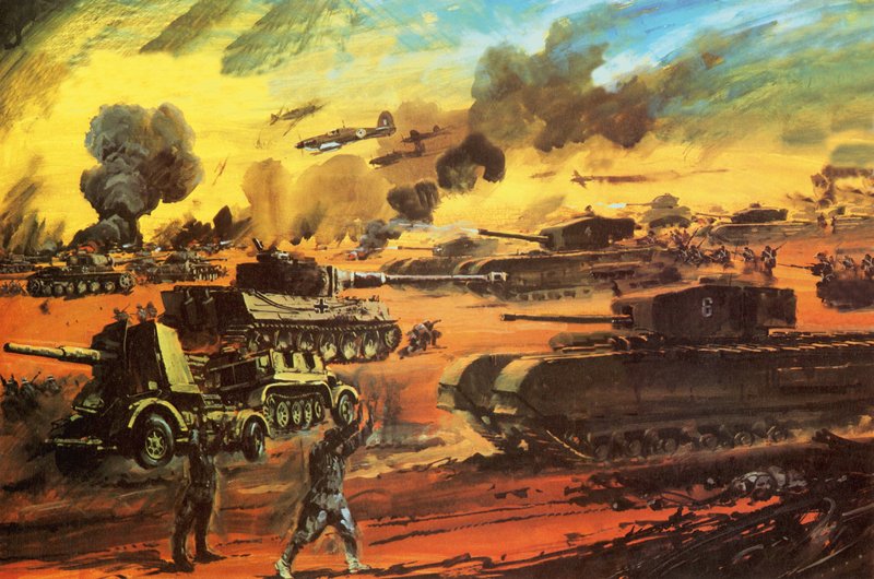 Slaget ved El Alamein av Graham Coton
