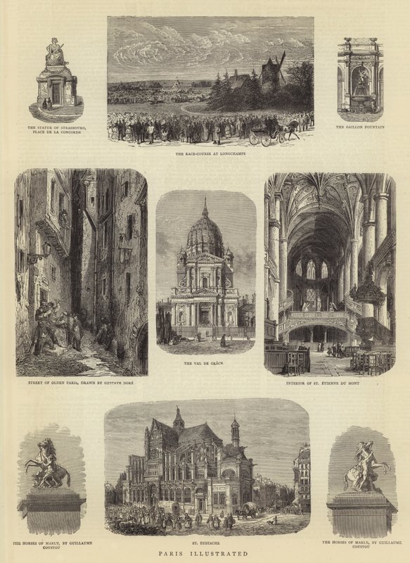 Paris illustrert av Guido Bach