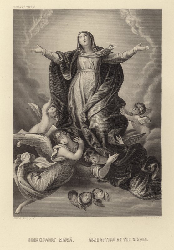 Jomfruens antagelse av Guido Reni