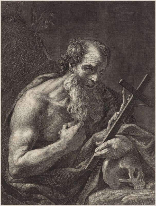 Den hellige Jerome av Guido Reni