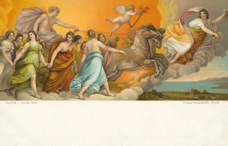 Soloppgang av Guido Reni