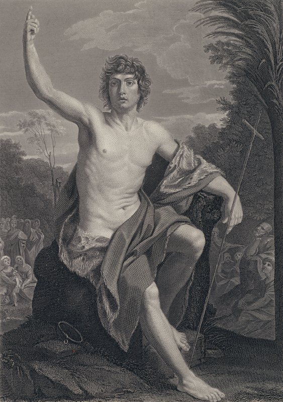 døperen Johannes av Guido after Reni