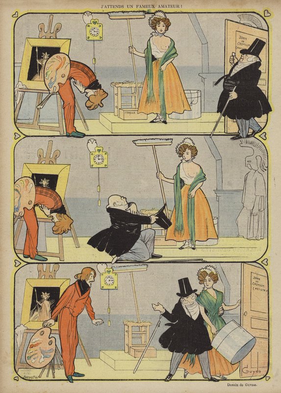 Illustrasjon for Le Rire av Guillaume Le Barrois dOrgeval