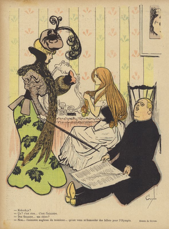 Illustrasjon for Le Rire av Guillaume Le Barrois dOrgeval