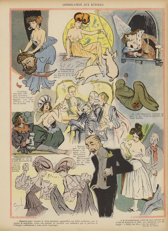 Illustrasjon for Le Rire av Guillaume Le Barrois dOrgeval